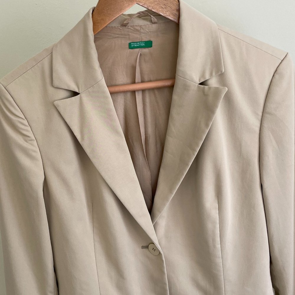 United Colors of Benetton Creme Blazer